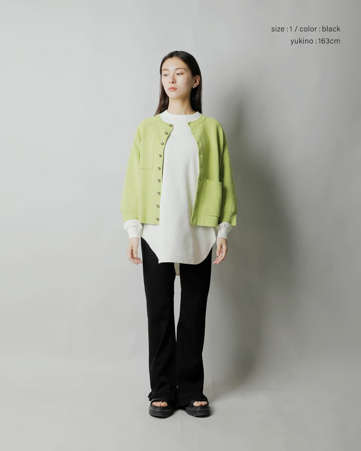 RHODOLIRION ロドリリオン コットン リブ フリル パンツ “Ribbed Frill