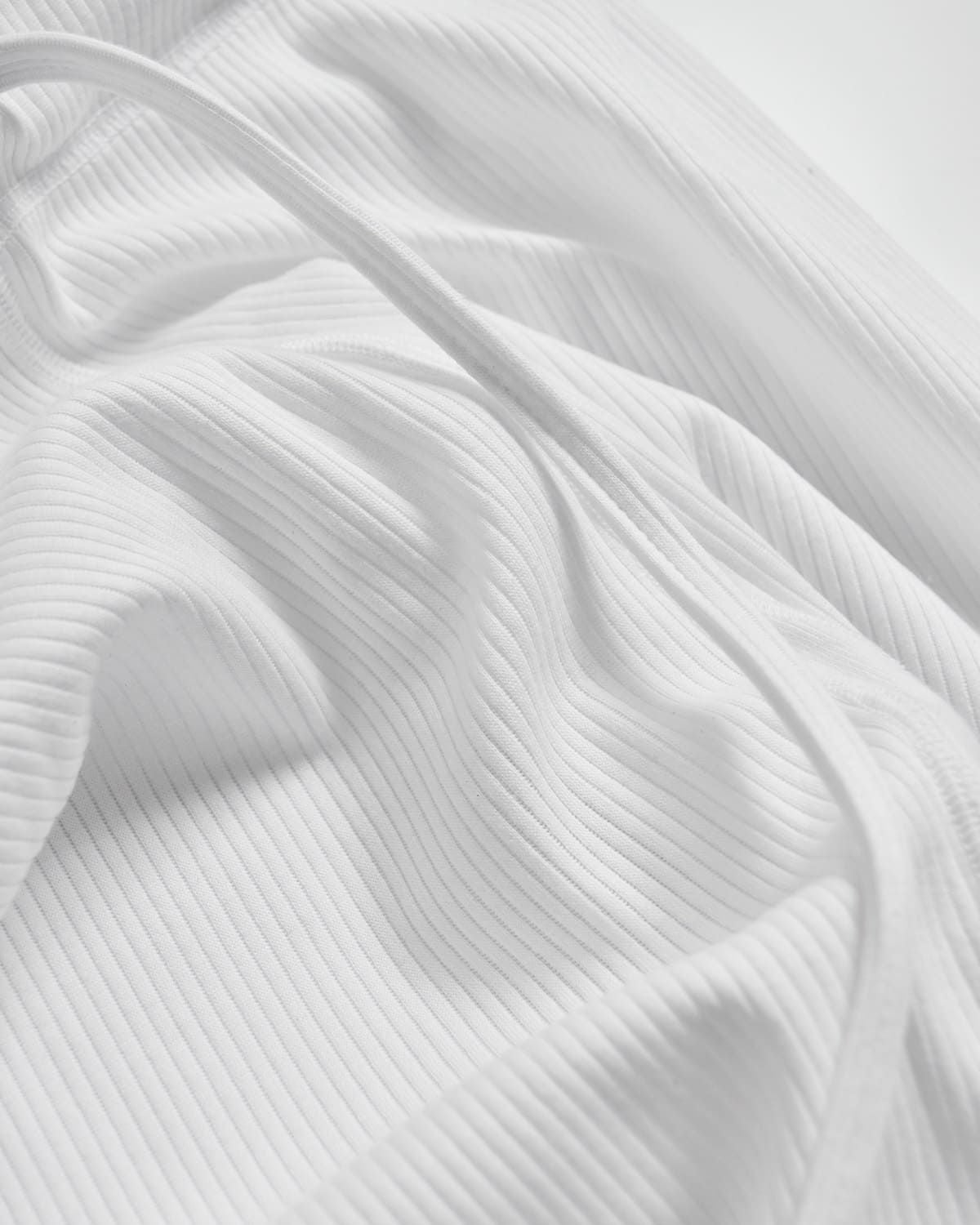 RHODOLIRION ロドリリオン コットン リブ フリル パンツ “Ribbed Frill