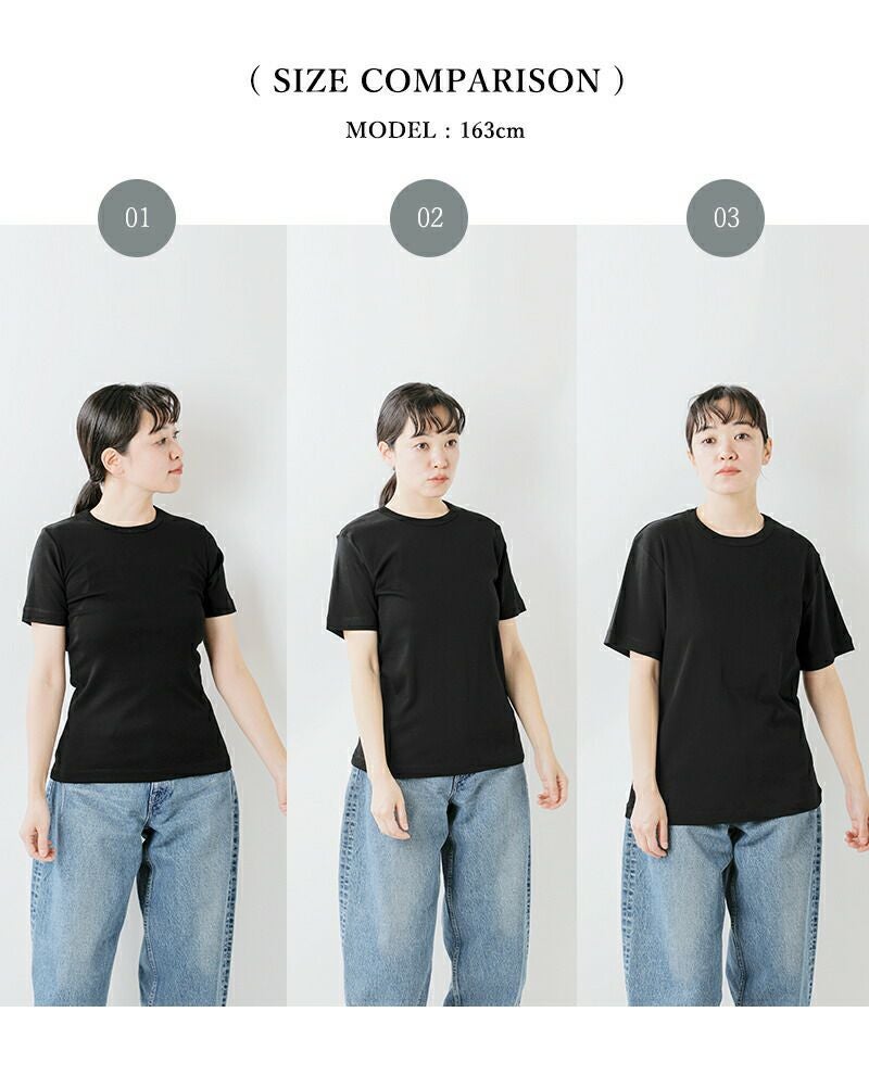 LIFiLL リフィル コットン ソフト ストレッチ Tシャツ “COTTONY SOFT