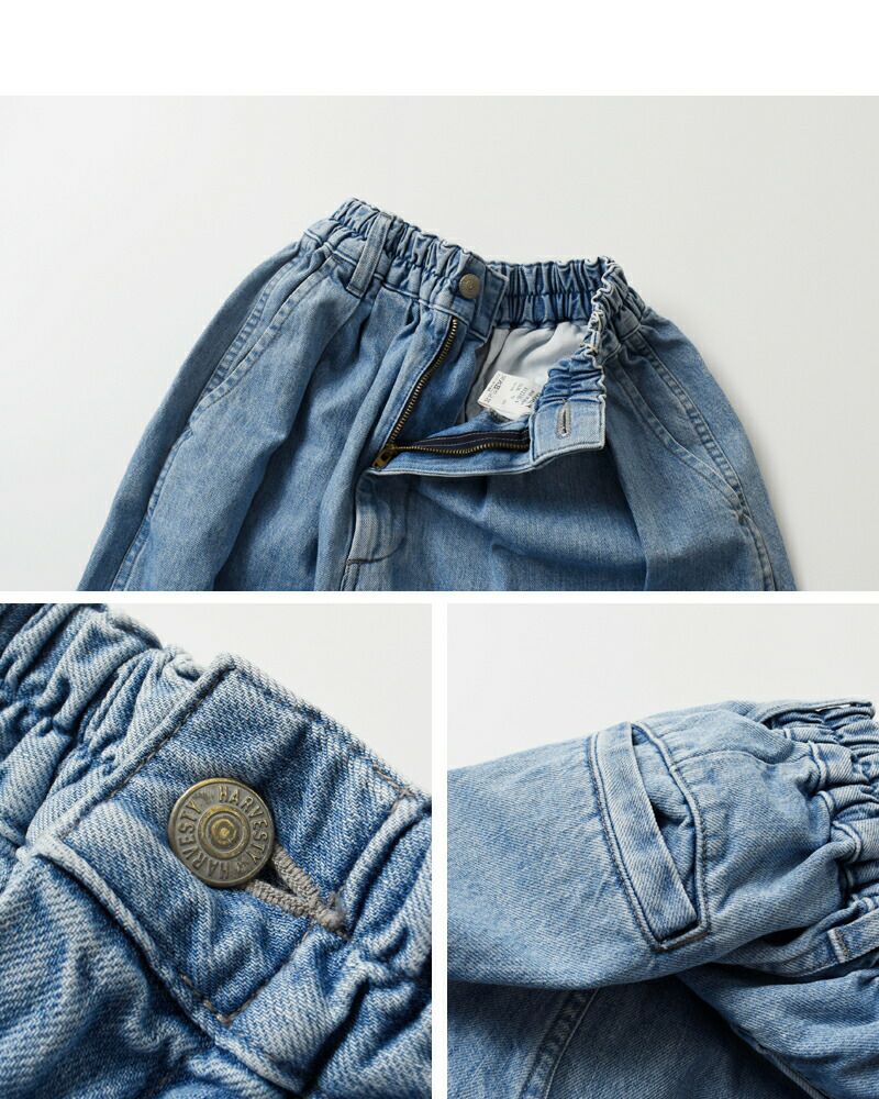 HARVESTY ハーベスティ 10oz デニム サーカス バギー パンツ a12316-ms