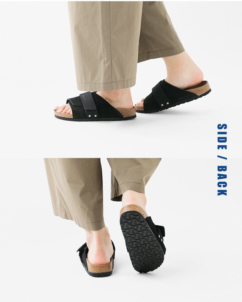 ビルケンシュトック BIRKENSTOCK キョウト サンダル ヌバック レザー