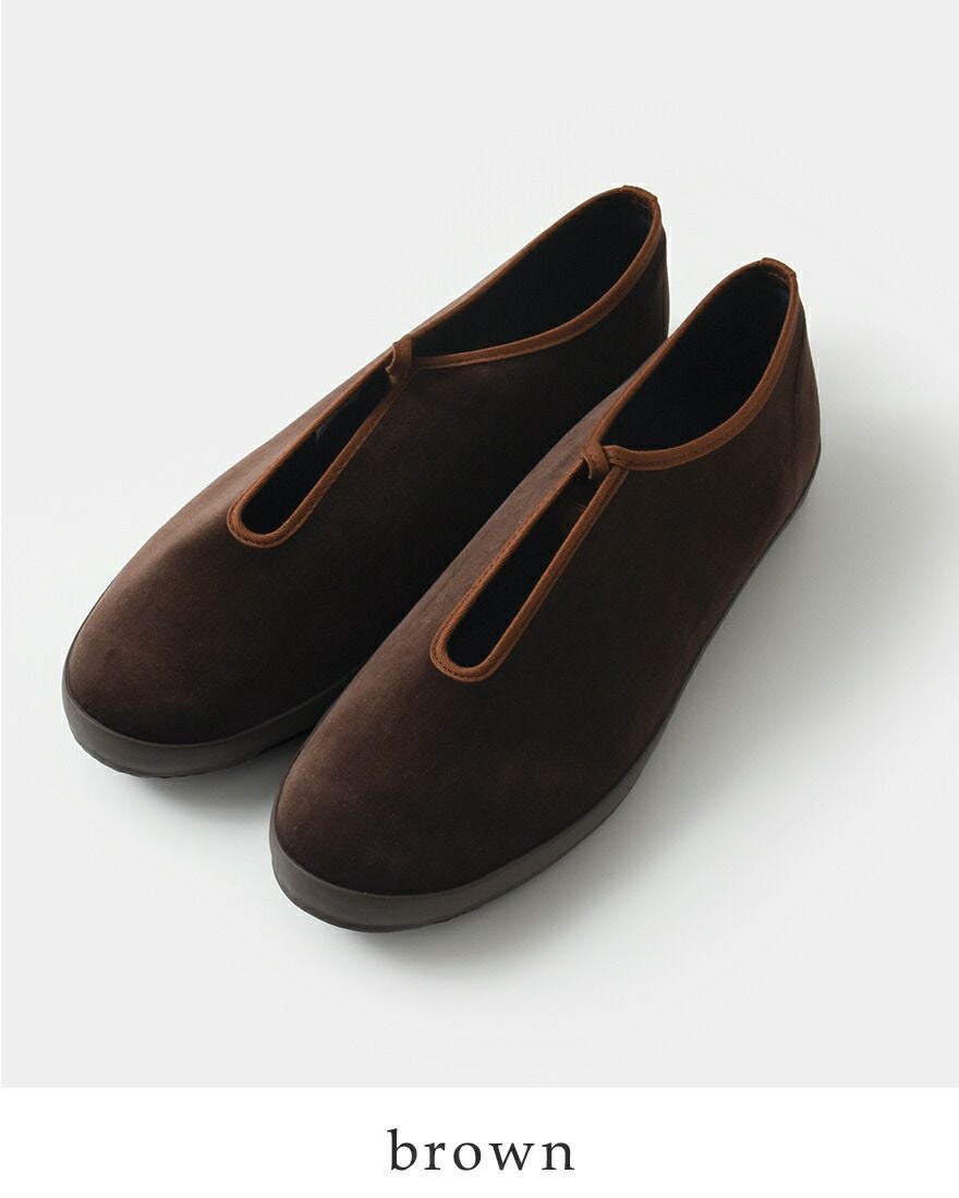 Moonstar ムーンスター ベルベット プリム シューズ “LITE PRIM W