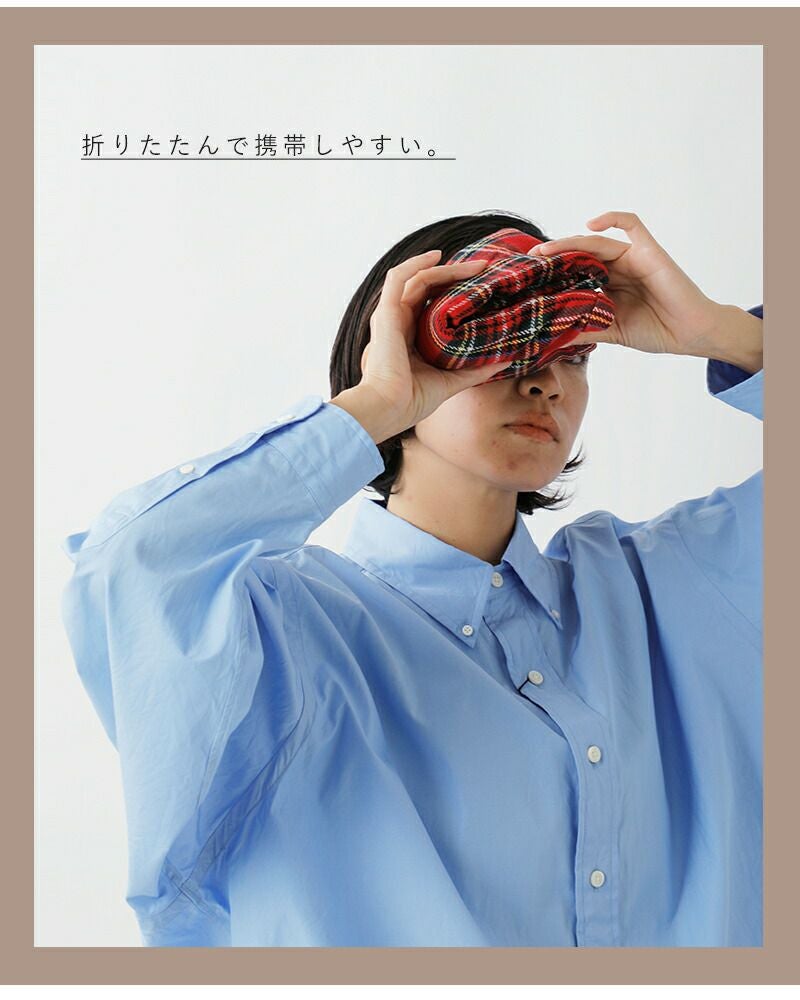 MASTER&Co. マスターアンドコー ウール タータンチェック エコバッグ