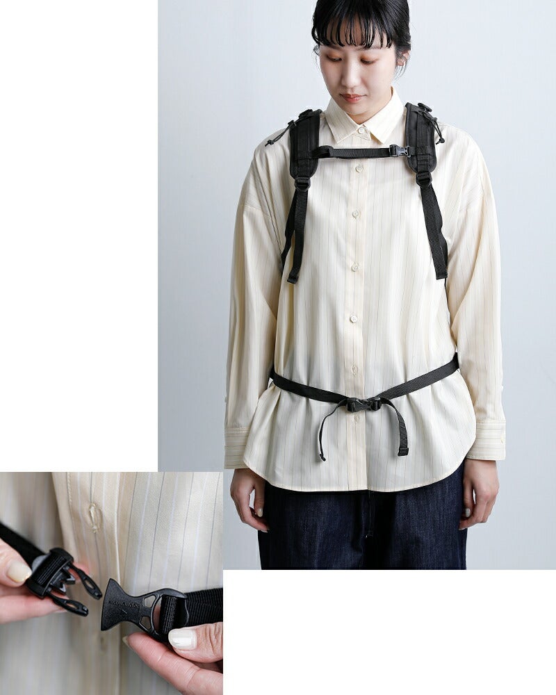 and wander アンドワンダー PE/CO 20L デイパック リュック バック