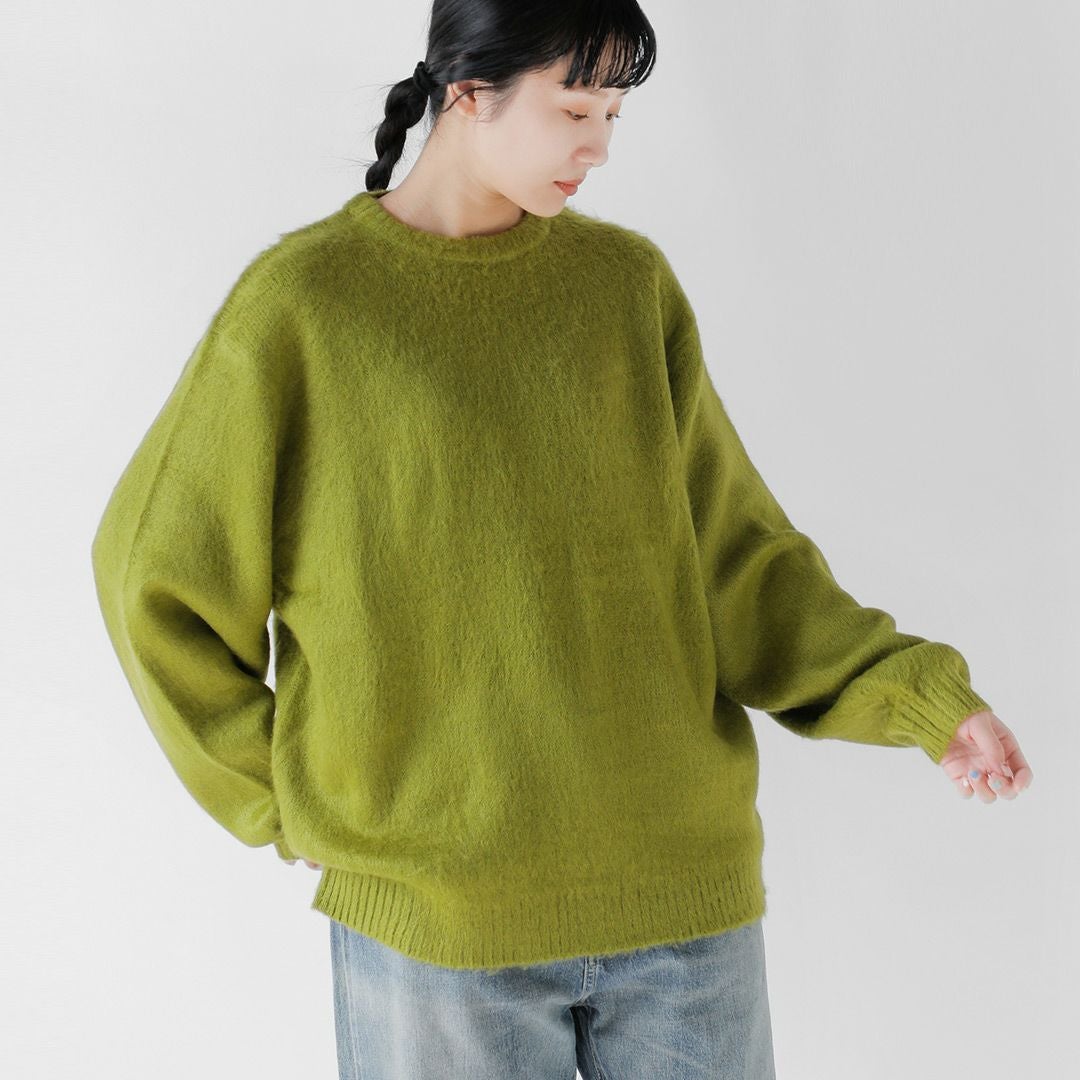40%OFF】TOWN CRAFT タウンクラフト ソリッド シャギー カラー クルー