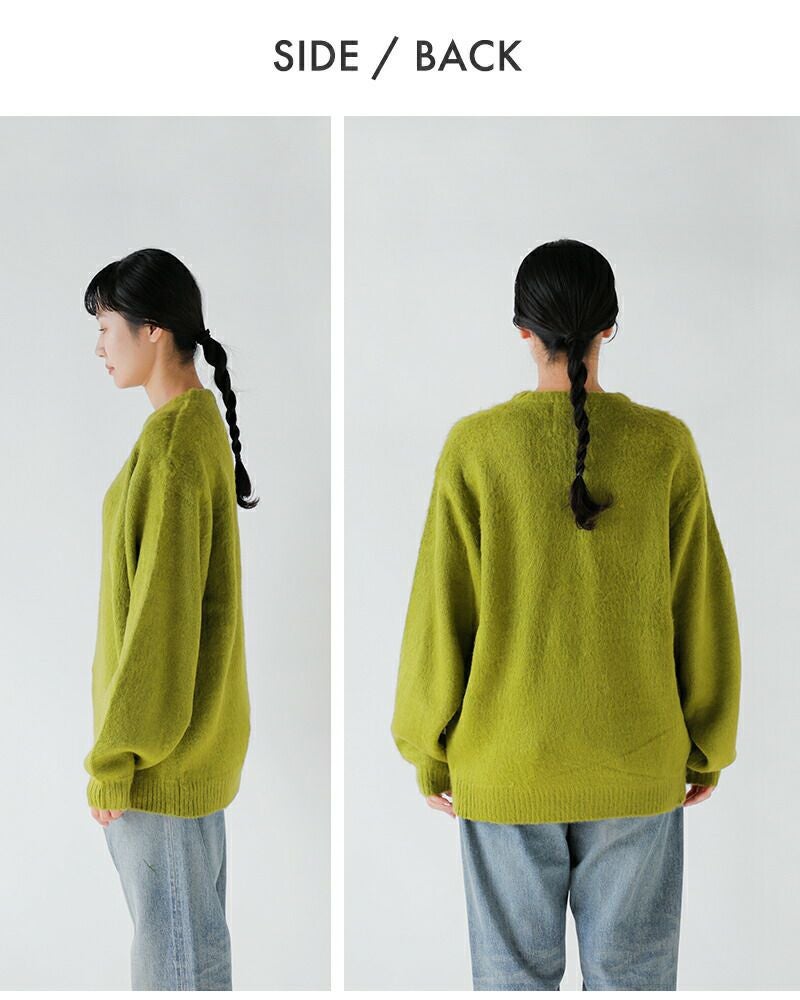 40%OFF】TOWN CRAFT タウンクラフト ソリッド シャギー カラー クルー