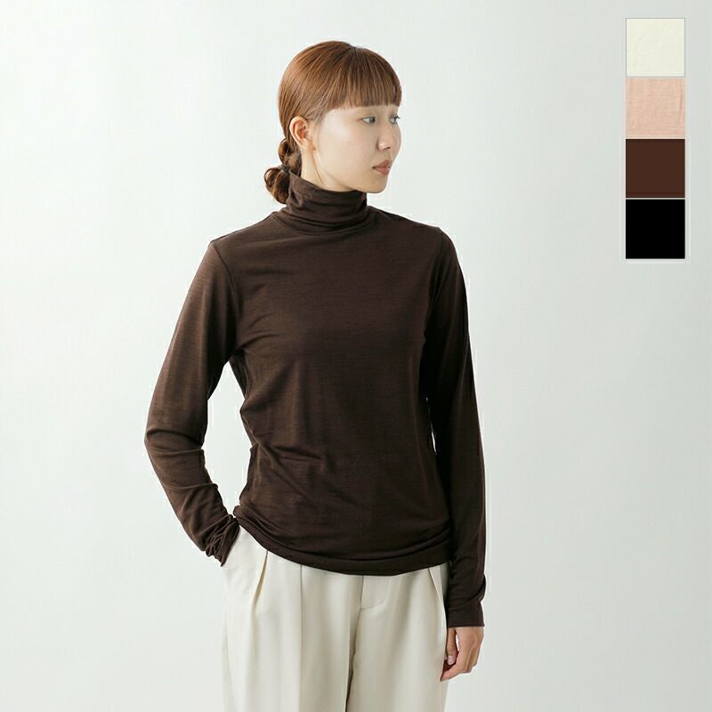8 YARDS ハイネックプルオーバー Lブラウン 8YARDS / TOPS_WOMEN