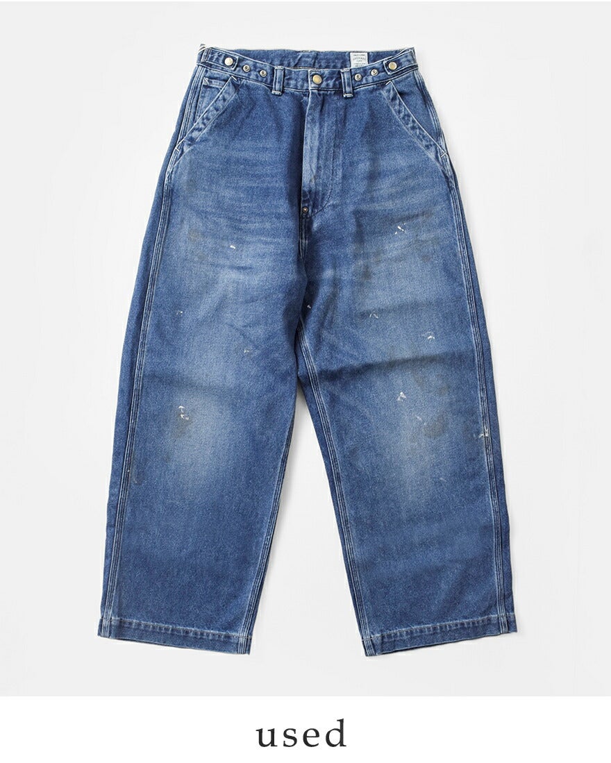 ordinaryfits オーディナリーフィッツ コットン ワイド デニム パンツ