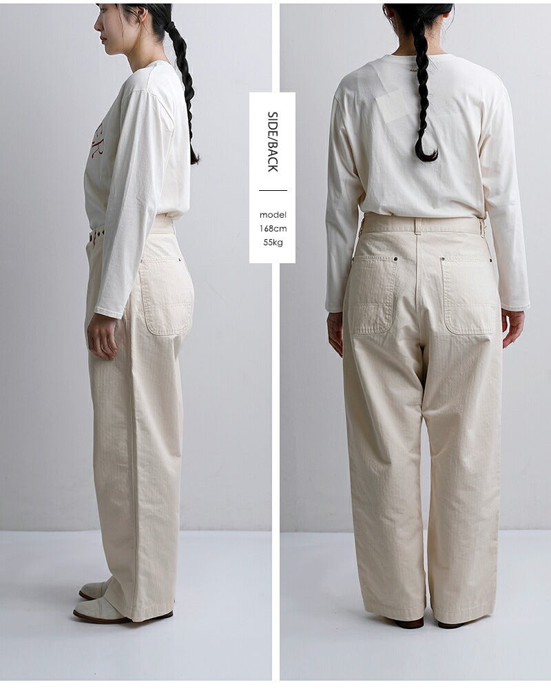 ordinaryfits オーディナリーフィッツ コットン ワイド デニム パンツ