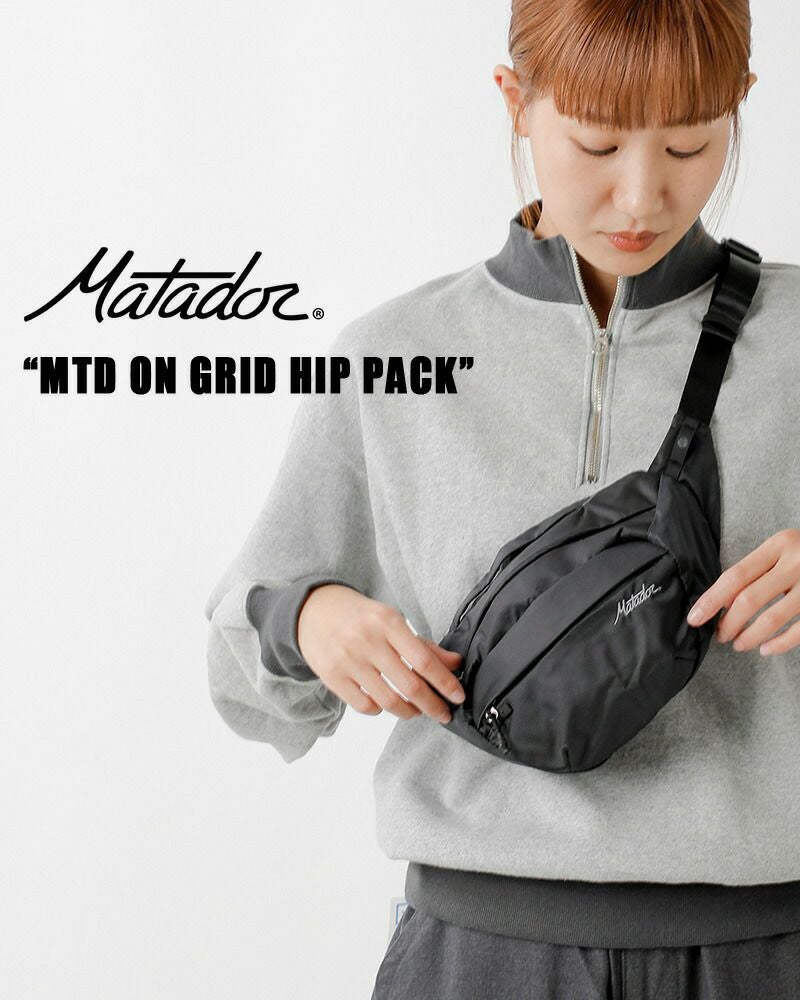 Matador マタドール MTD オングリッド ヒップパック matoghp01bk-kk