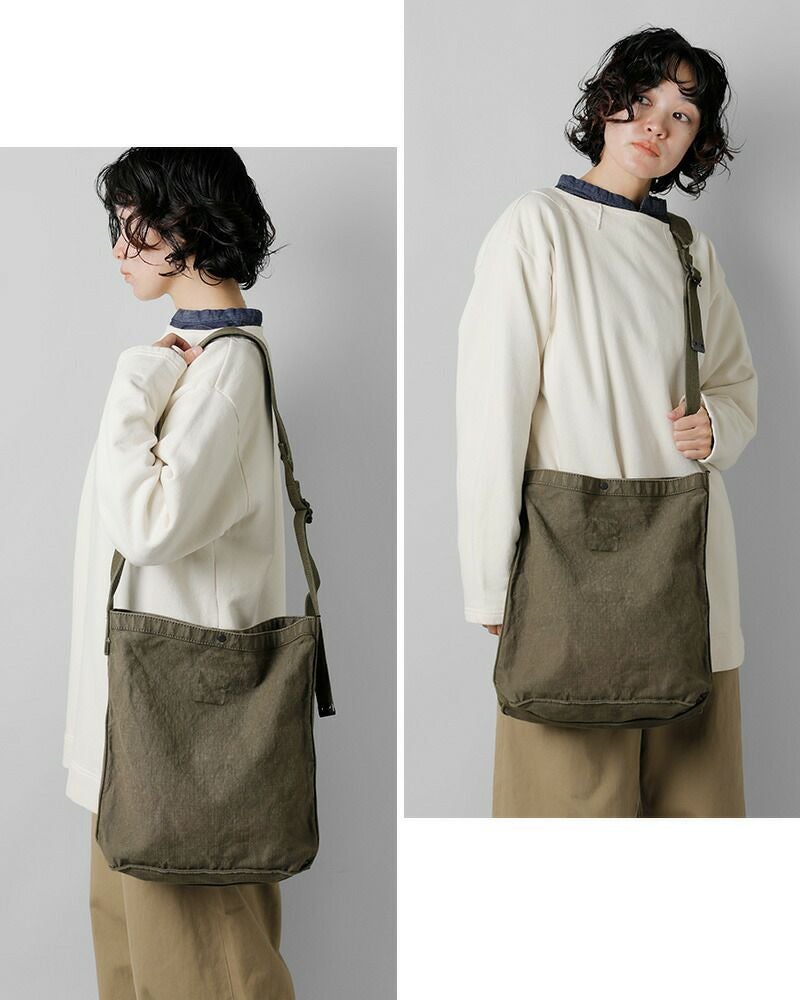 NIGEL CABOURN ナイジェルケーボン コットン メール バッグ 8049-00