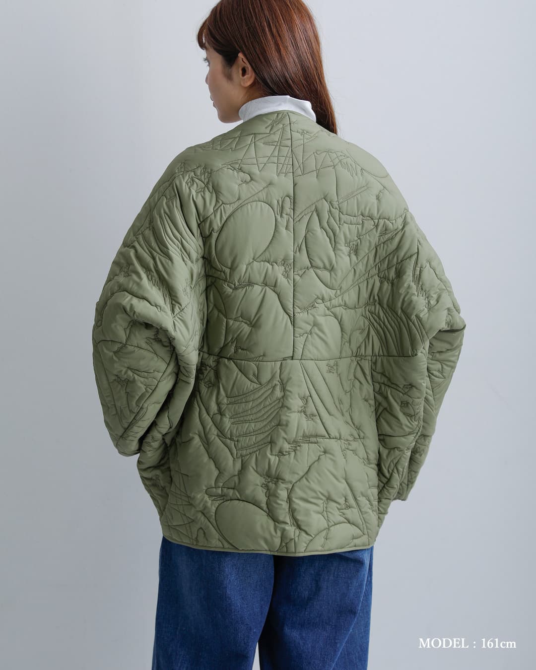manipuri マニプリ リバーシブル キルティング ジャケット quilting