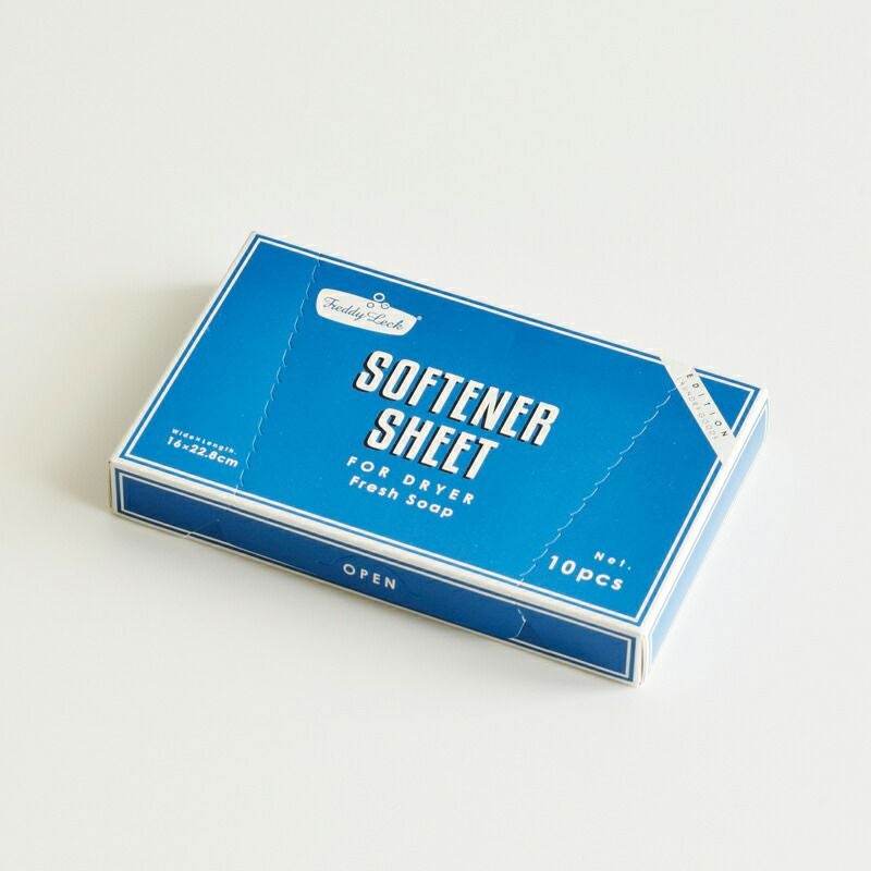 FREDDY LECK フレディ レック 乾燥機用 柔軟 ソフターシート 10P fl