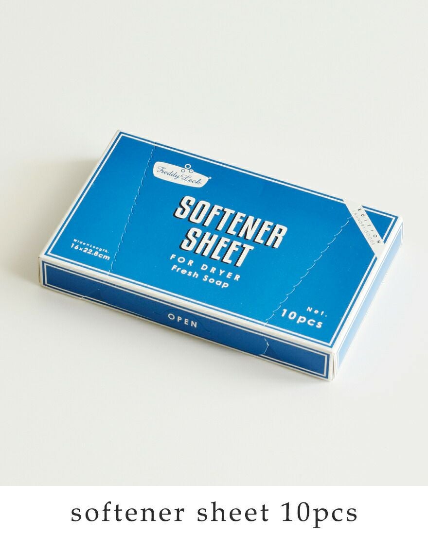FREDDY LECK フレディ レック 乾燥機用 柔軟 ソフターシート 10P fl