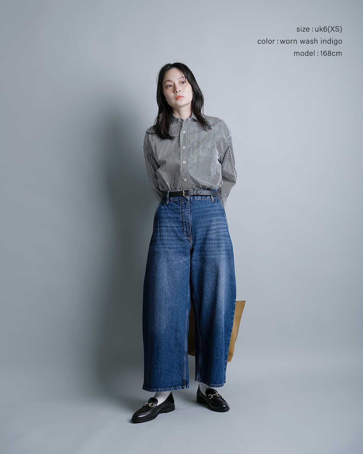STUDIO NICHOLSON スタジオ ニコルソン ワイド デニム クロップド