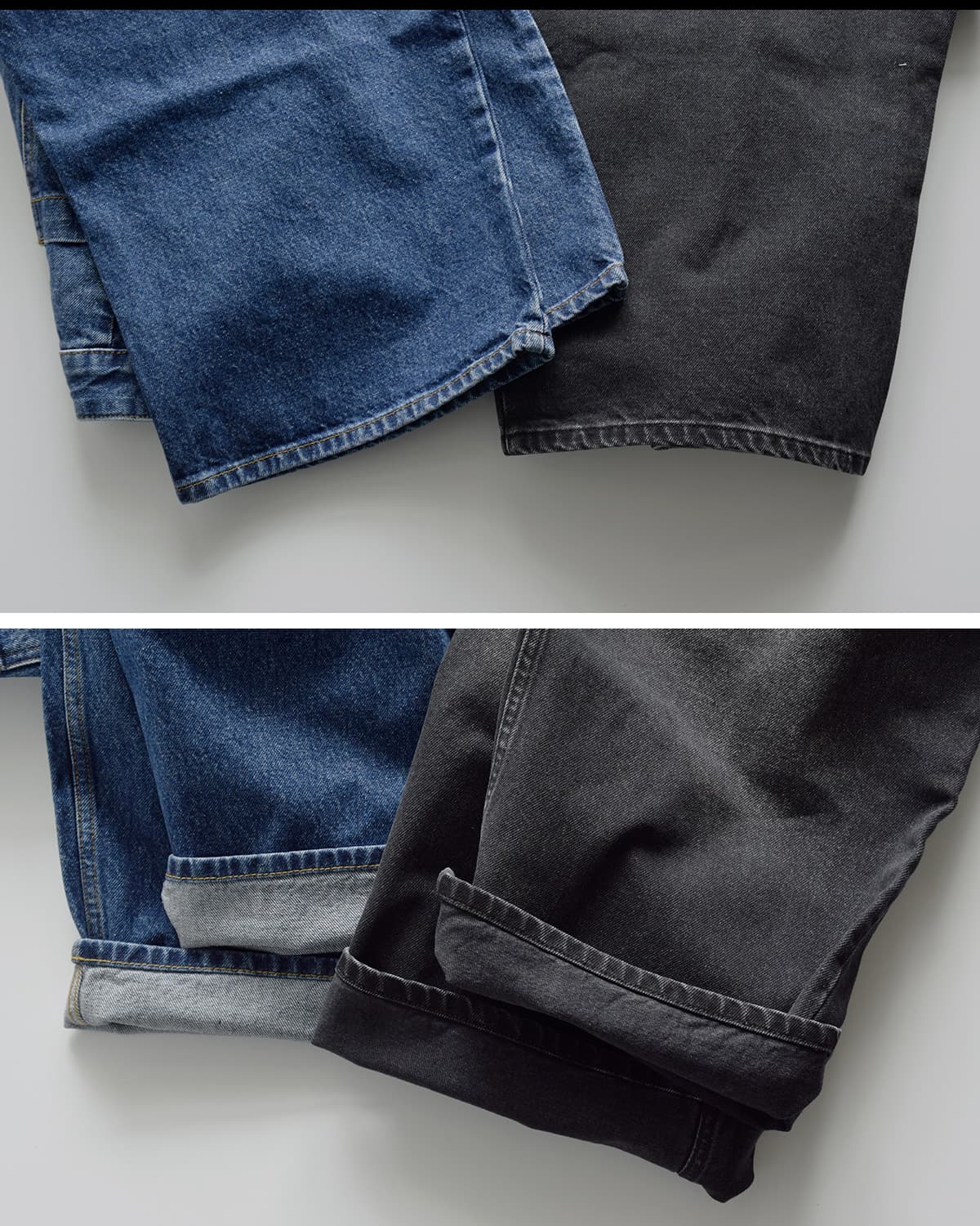 【STUDIO NICHOLSON スタジオニコルソン】DENIM WIDE STUDIO NICHOLSON スタジオ ニコルソン ワイド デニム クロップド