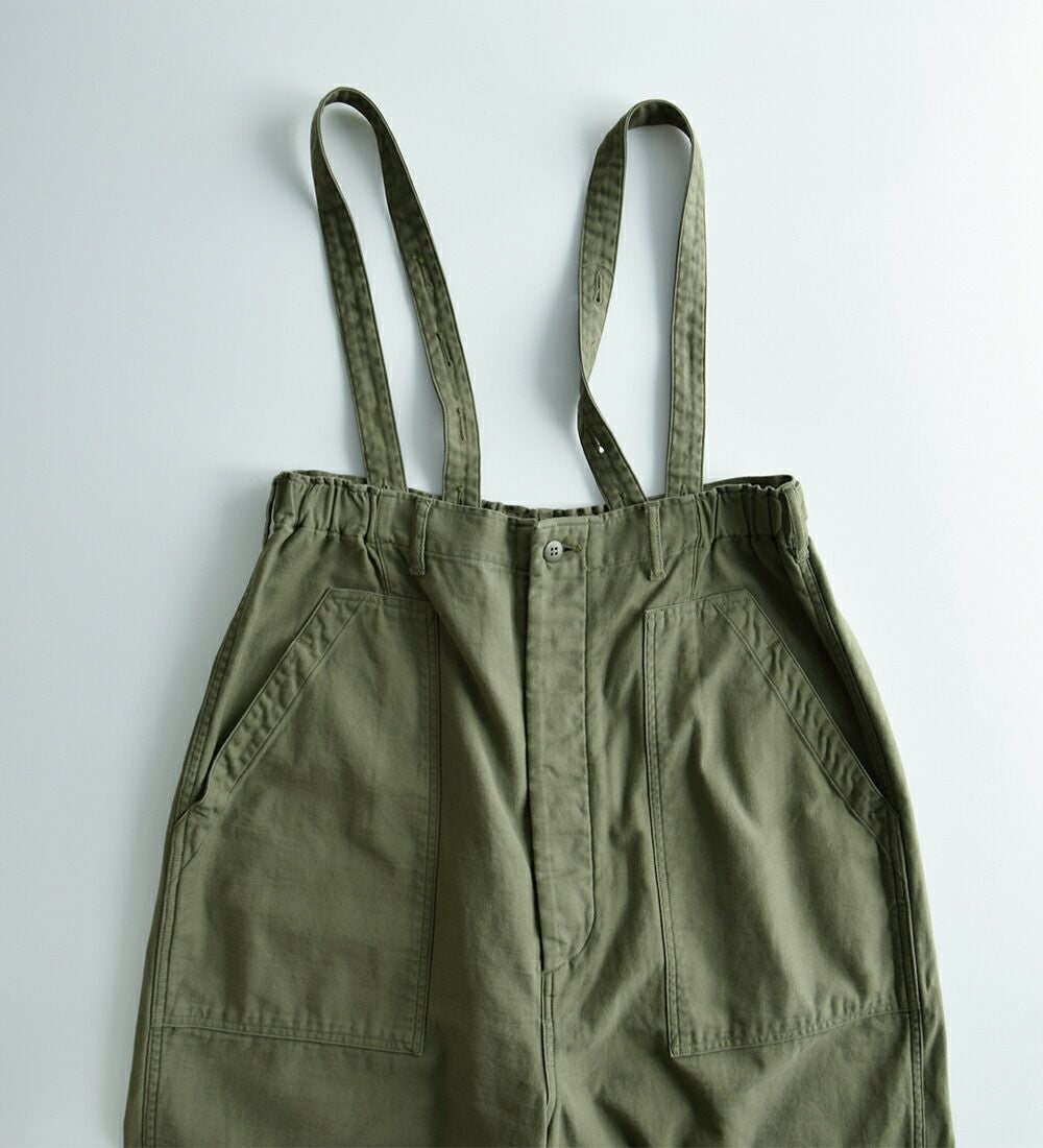 LENO リノ コットン ベイカー サロペット “BAKER SALOPETTE FADE” leno