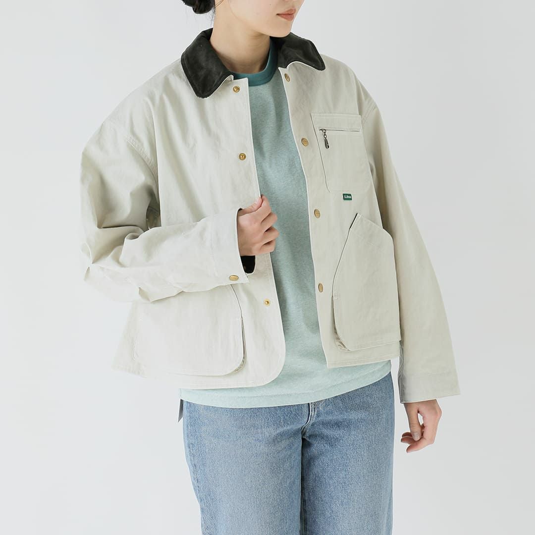 L.L.Bean エルエルビーン 撥水ライトキャンバス フィールドコート