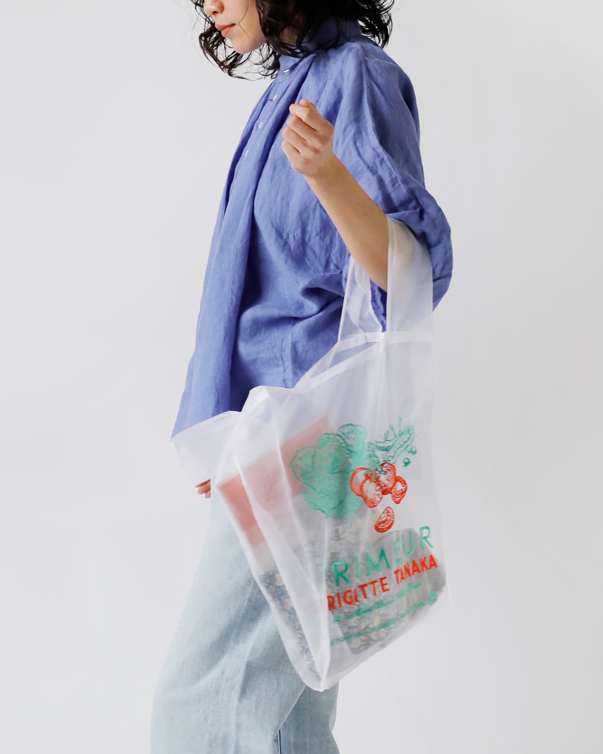 BRIGITTE TANAKA ブリジットタナカ 刺繍 トートバッグ PRIMEUR bt-mo