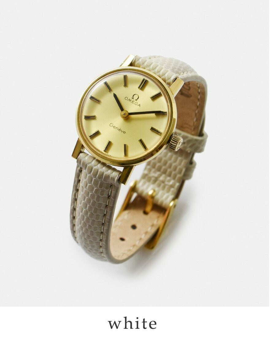 OMEGA オメガ カウレザー ベルト ヴィンテージ ウォッチ ks-694-696