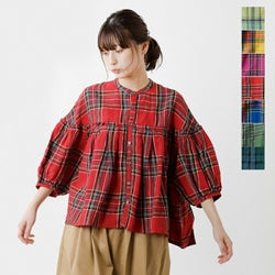 universal tissu ユニヴァーサルティシュ 東炊き リネン タータン 