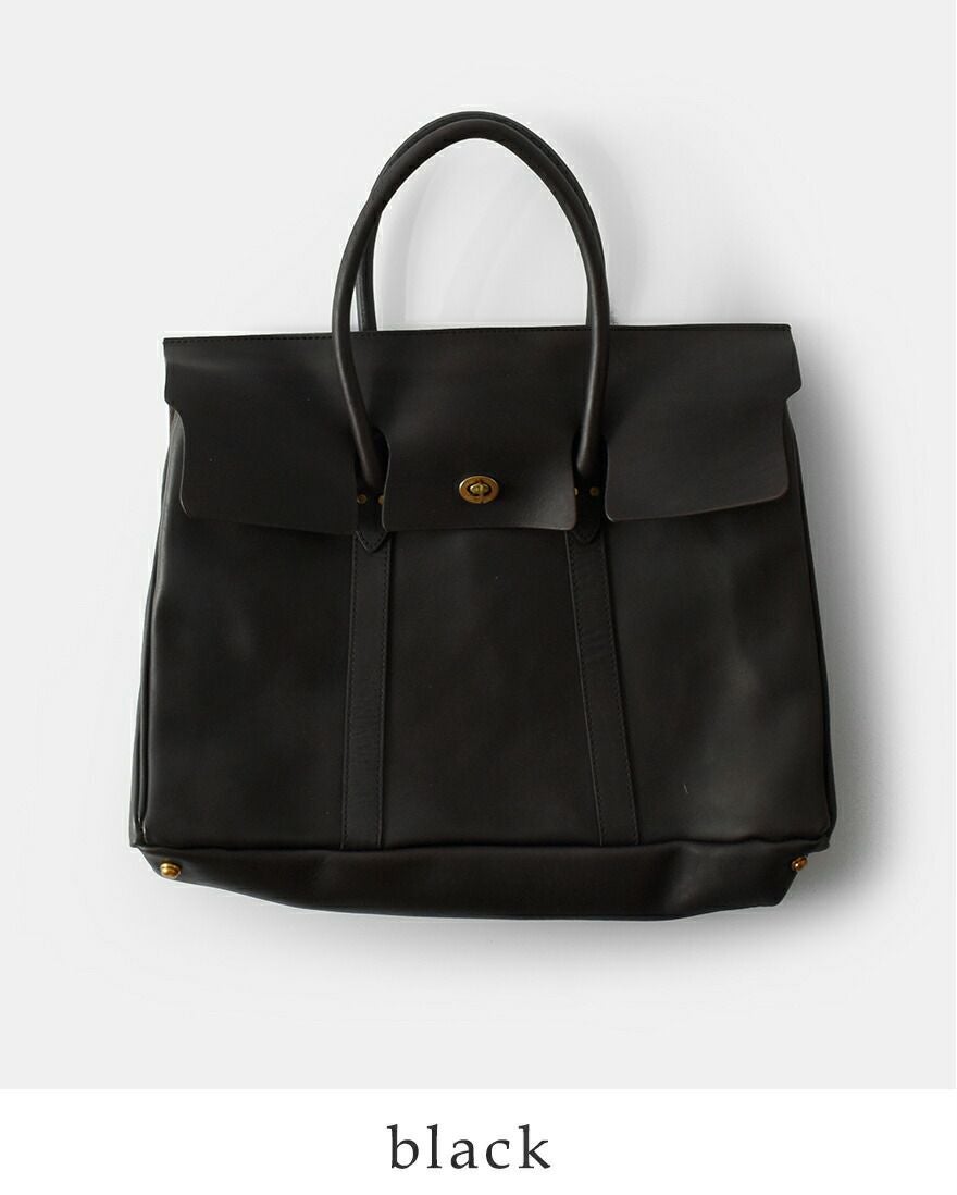 VASCO ヴァスコ OLD OIL レザー サドル トートバッグ “LEATHER SADDLE