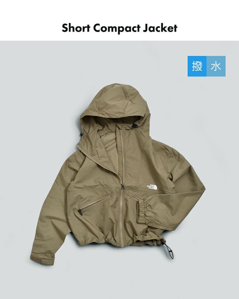 ジャケット・アウター Short Compact Jacket NPW22630 THE NORTH FACE｜撥水 ショート コンパクト ジャケット Short Compact