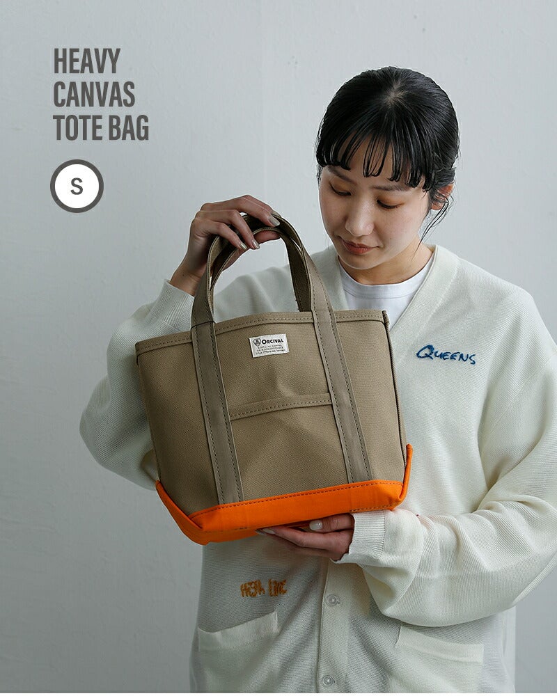 クーポン対象】ORCIVAL オーチバル ヘビーキャンバス 配色 トート