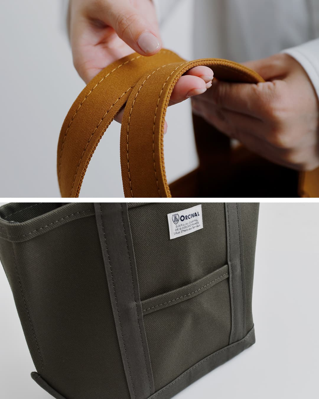 クーポン対象】ORCIVAL オーチバル ヘビーキャンバス トートバッグ