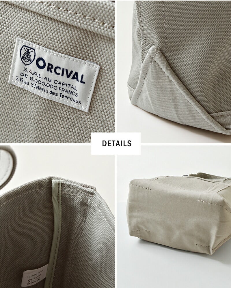 クーポン対象】ORCIVAL オーチバル ヘビーキャンバス トートバッグ