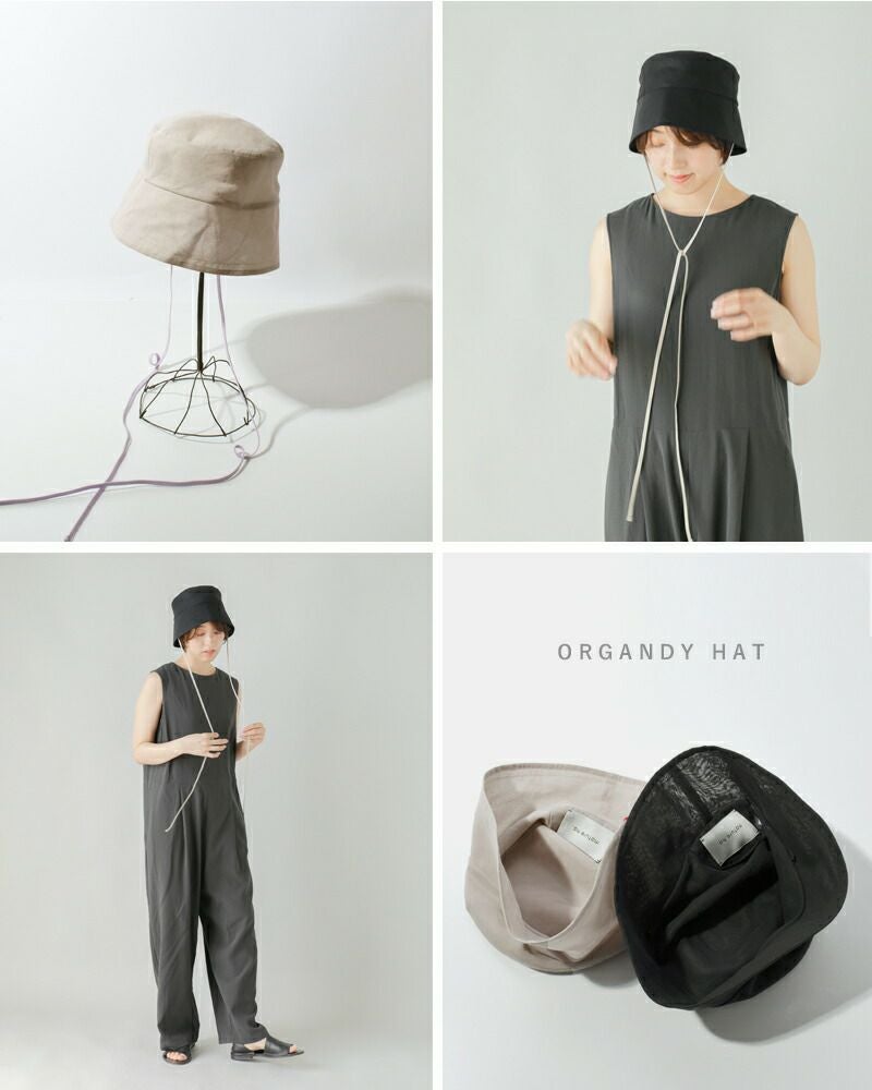 mature ha. マチュアーハ オーガンジー ハット “organdy hat” mas24-35