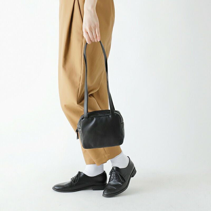 Aeta アエタ パフィー ロング ハンドル ボストン バッグ Sサイズ