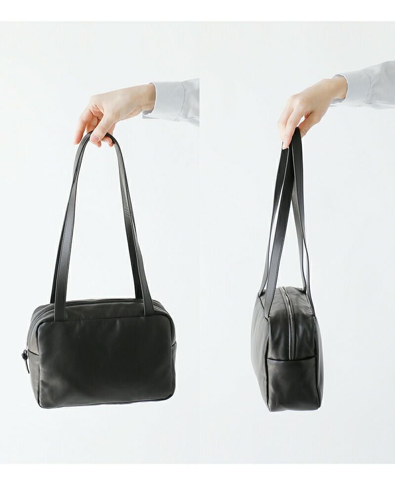 Aeta アエタ パフィー ロング ハンドル ボストン バッグ Mサイズ