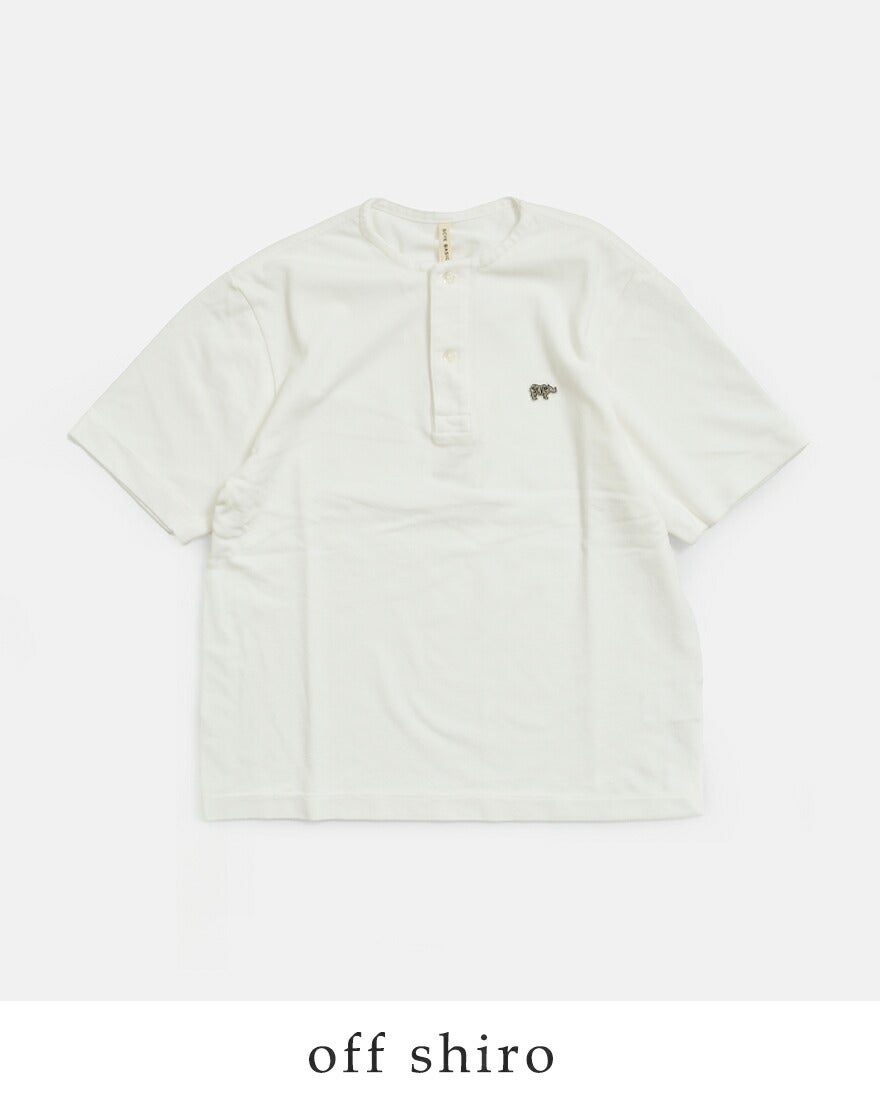 新品 SCYE BASICS コットンピケ ヘンリーネックシャツ ポロシャツ クーポン対象】SCYE BASICS サイベーシックス コットン ピケ ヘンリー