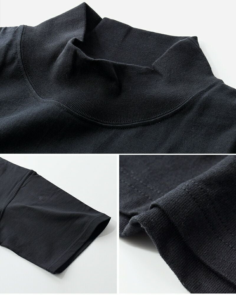 graphpaper グラフペーパー コットン ショートスリーブ モックネック T
