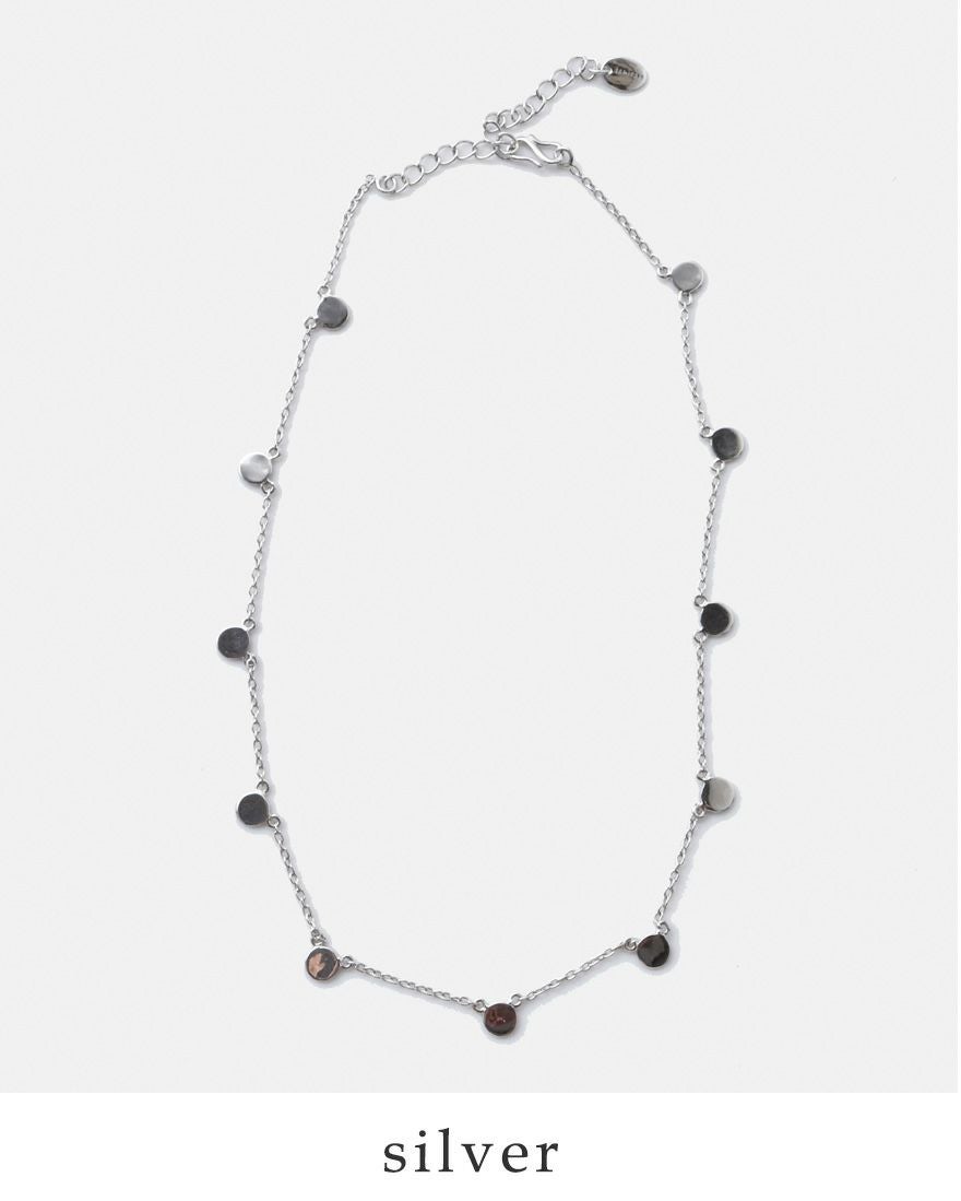 3こ1】【30%OFF】JAMIRAY ジャミレイ サークル プレート ネックレス