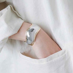 JAMIRAY ジャミレイ ウェービー シルバー バングル WAVY SILVER BANGLE 