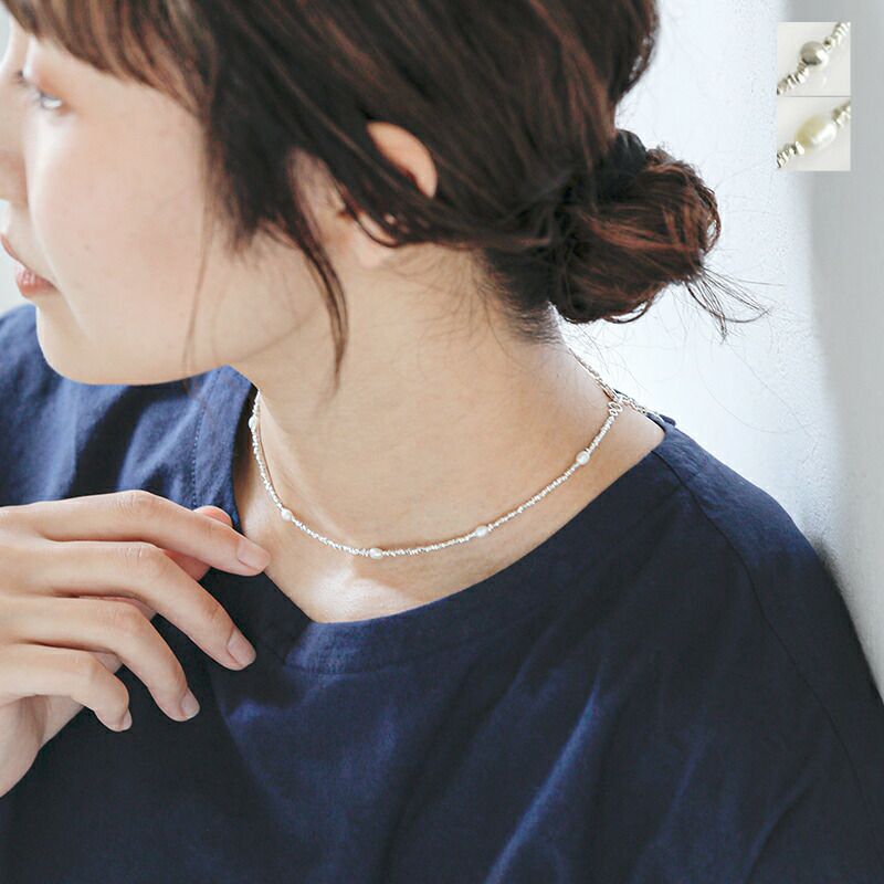 JAMIRAY ジャミレイ アジャスタブル ビーズ ネックレス “ADJUSTABLE