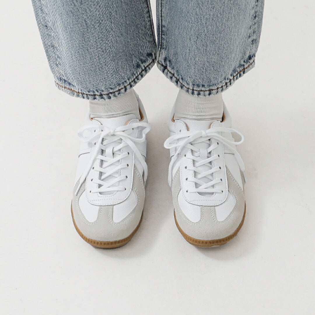 GERMAN TRAINER ジャーマントレーナー アクションレザー×スエード