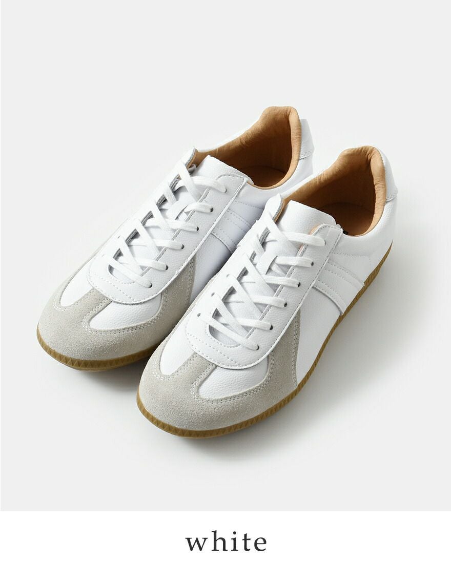 GERMAN TRAINER ジャーマントレーナー アクションレザー×スエード