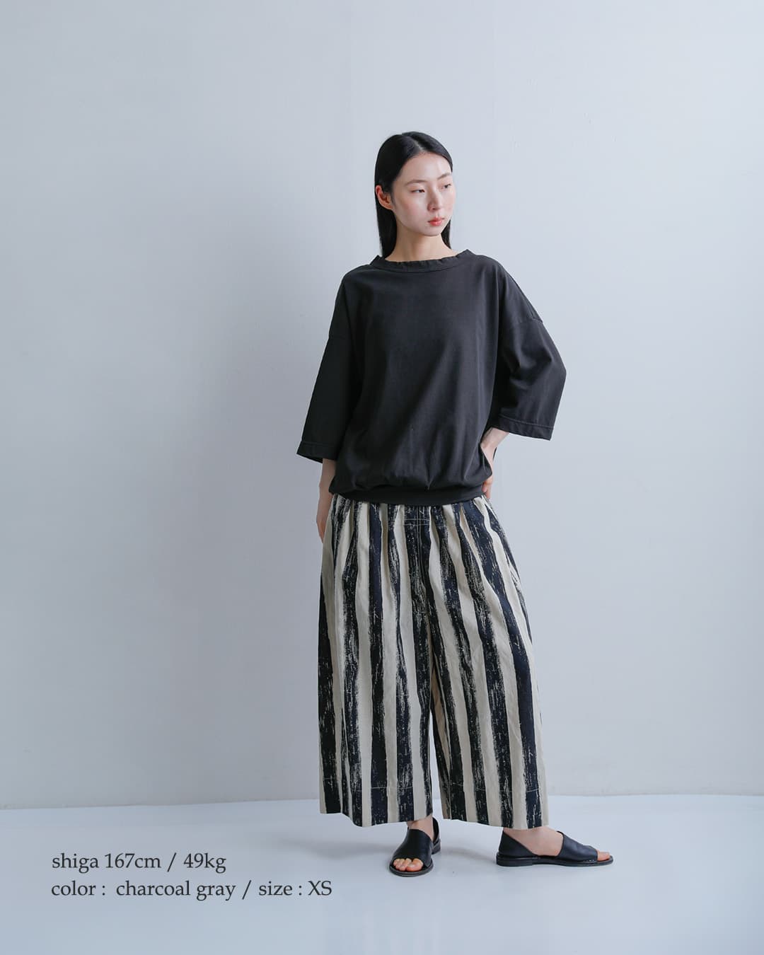 NEW]FIR MUM フィル マム 強撚コットンヘビー天竺 オーバーサイズ