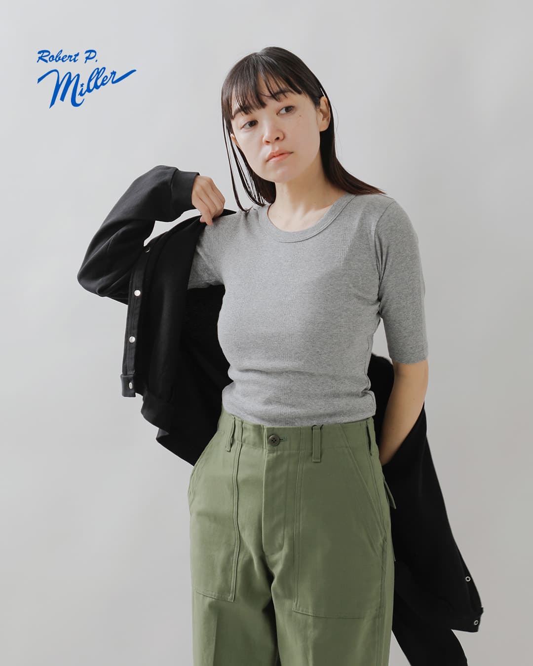 『美品』DECEMBERAY オリーブグリーン シャツ buy240310_2_col2__2.jpg