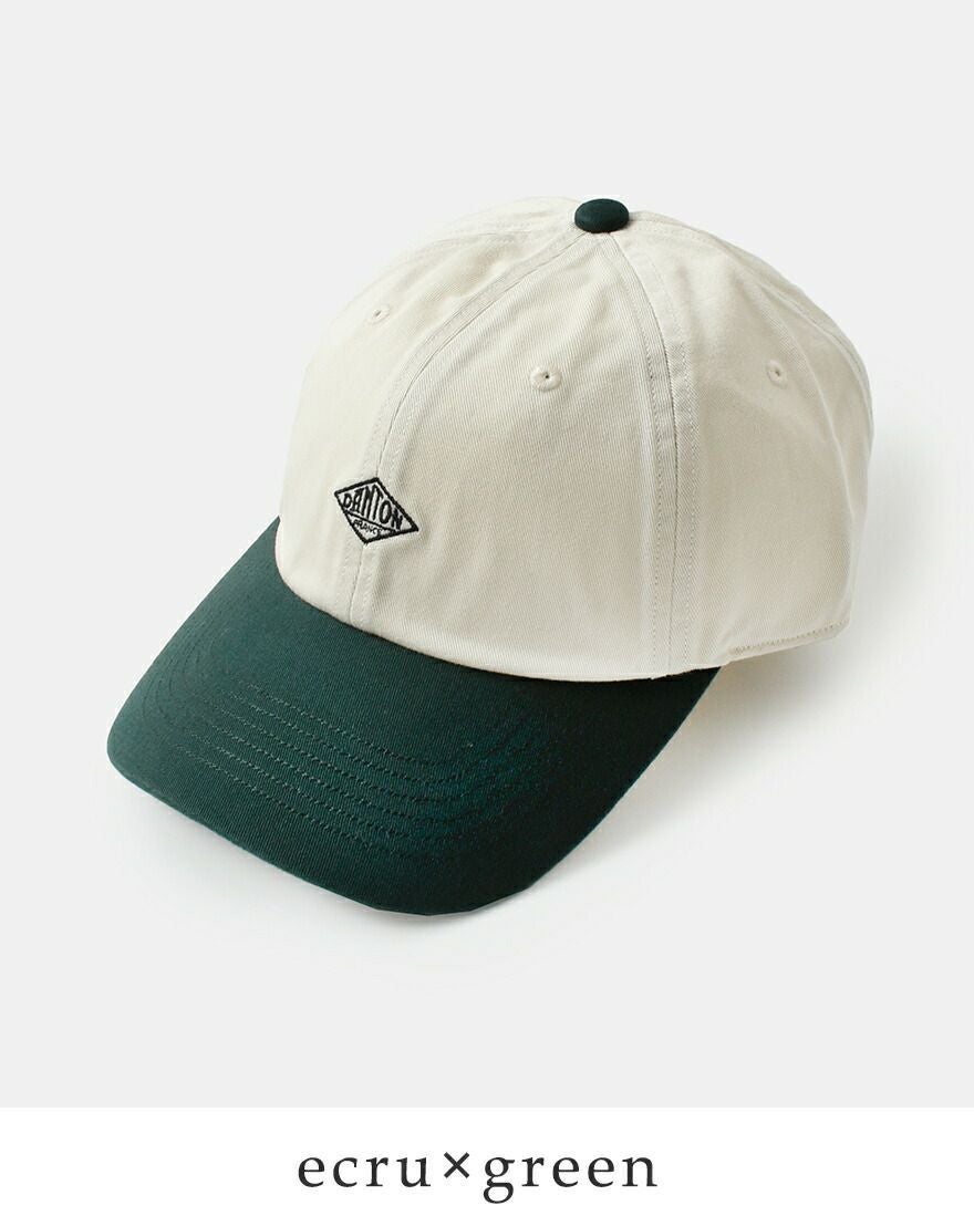 DANTON キャップ 2点セット DANTON ダントン 帽子 チノクロス 6パネル 2トーン キャップ dt