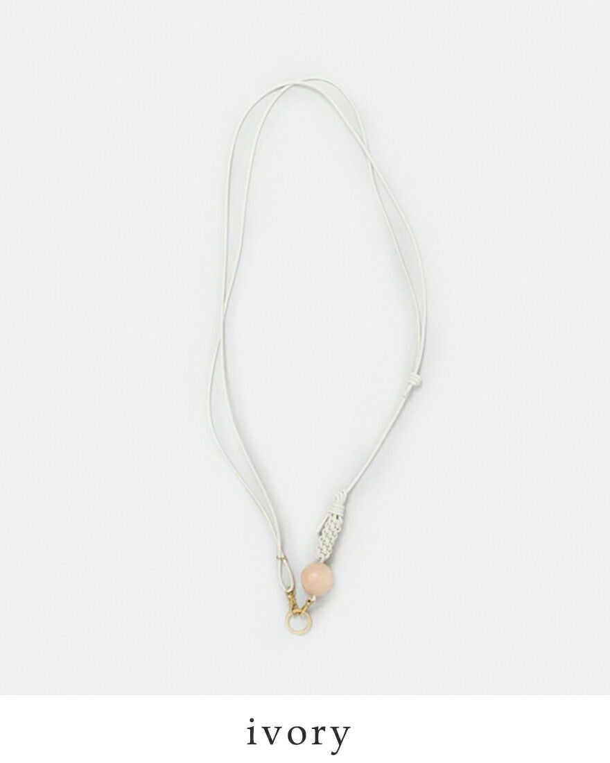 _Fot フォート スマートフォン ストラップ “Knot ball_strap” 1608a-mt