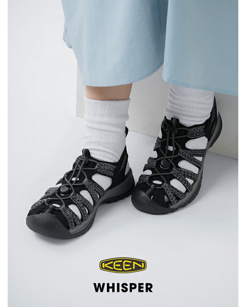3こ1】【20%OFF】KEEN キーン ウィスパー スポーツ サンダル WHISPER