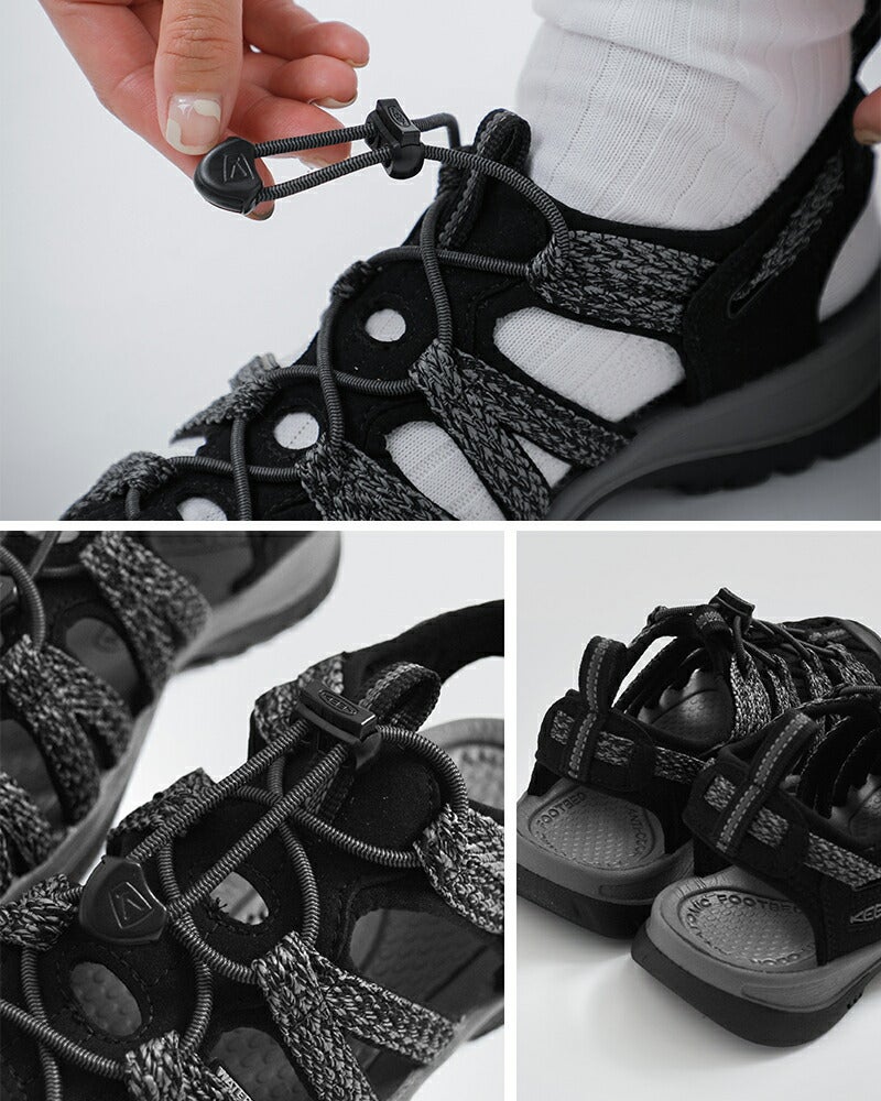 3こ1】【20%OFF】KEEN キーン ウィスパー スポーツ サンダル WHISPER