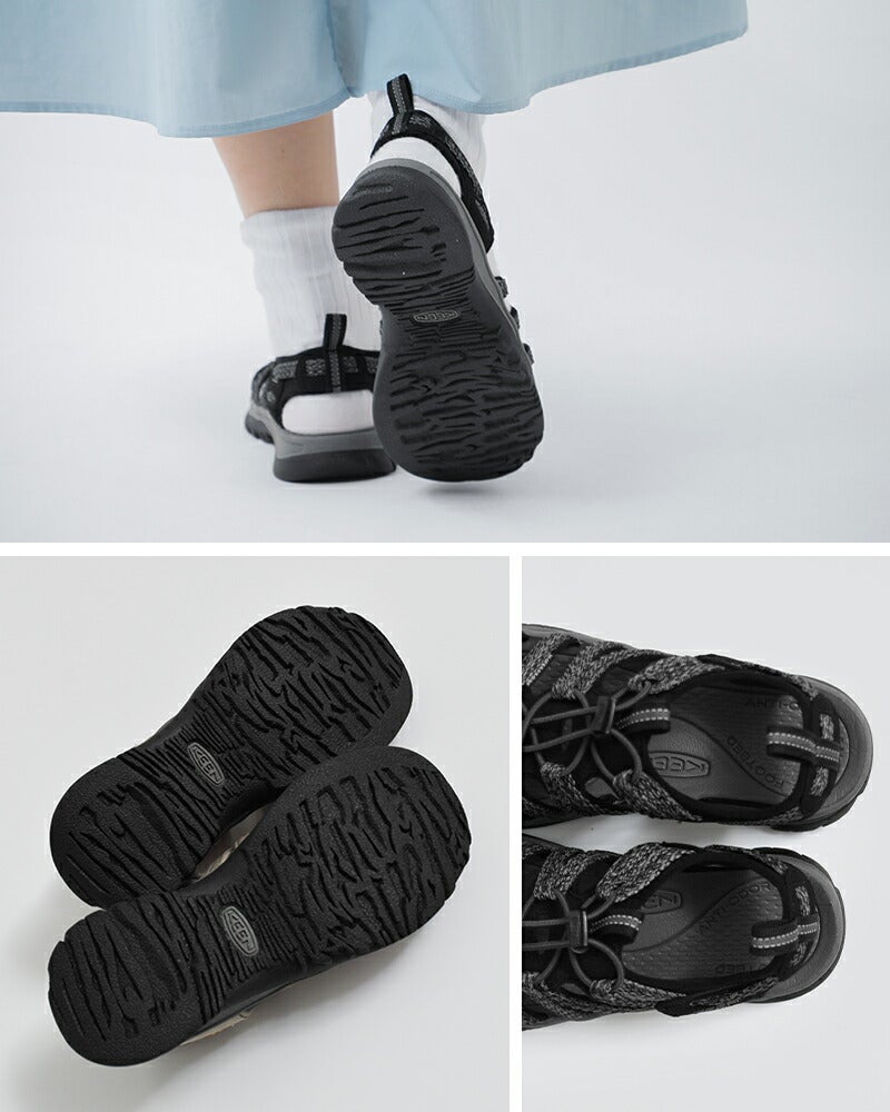 3こ1】【20%OFF】KEEN キーン ウィスパー スポーツ サンダル WHISPER