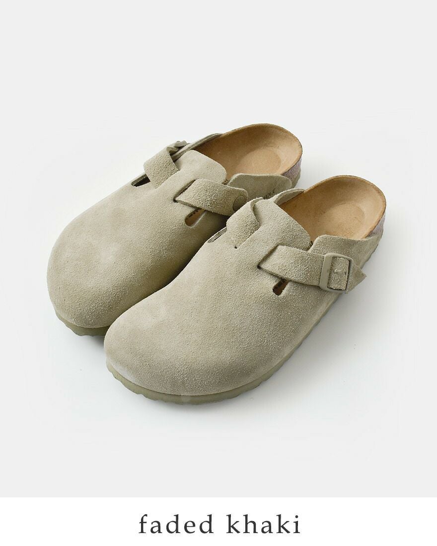 BIRKENSTOCK ビルケンシュトック ボストン スエードレザー ナロー