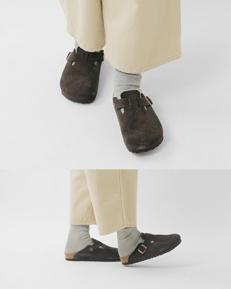 BIRKENSTOCK ビルケンシュトック ボストン スエードレザー ナロー
