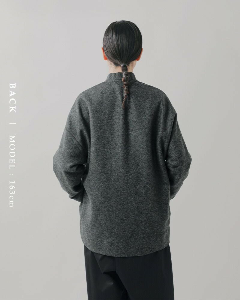 NO CONTROL AIR ノーコントロールエアー リングウール ニット メルトン